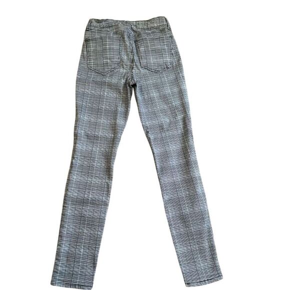SO! High Rise Plaid Jeggings Stretch Pants Houndstooth Check Pattern‎ Size 3 - Picture 5 of 8